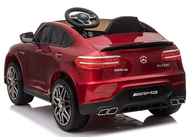 Електромобіль для дітей Lean Toys Mercedes GLC 63S QLS-5688 4x4 лакований Червоний (5908275992578)
