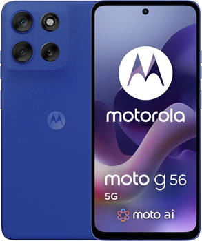 Smartfon Motorola Moto G56 5G 8/256GB Dazzling Blue (PB7Y0032PL)