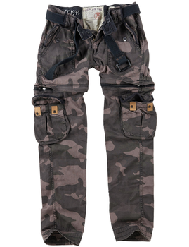 Брюки милитари женские SURPLUS LADIES TREKKING PREMIUM 38 Black camo