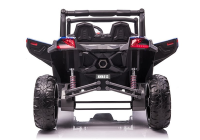 Samochód elektryczny dla dzieci Lean Toys Buggy UTV-MX Spider MP4 lakierowany Niebieski (5903802453683)