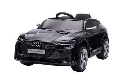 Samochód elektryczny dla dzieci Lean Toys Audi E- Tron QLS-6688 Czarny (5904204750486)