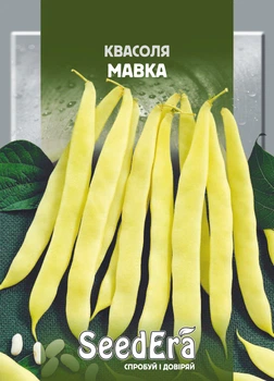 Семена Фасоль зерновая Мавка кустовая желтая 20 г Seedera