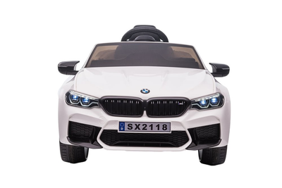 Samochód elektryczny dla dzieci Lean Toys BMW M5 Drift Biały (5904204755818)