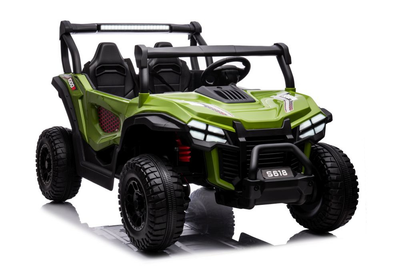 Samochód elektryczny dla dzieci Lean Toys S618 4x4 Zielony (5905323217874)