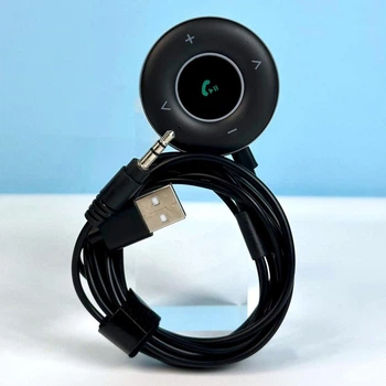 Ресивер (бездротовий приймач) Bluetooth Borofone BC58 Gamble with cable car AUX для автомобіля та аудіосистем