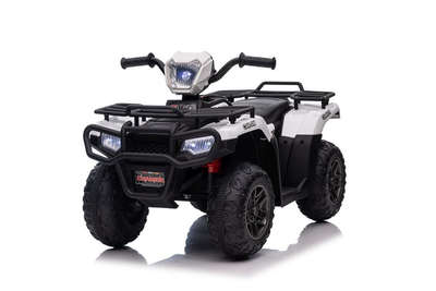 Квадроцикл електричний для дітей Lean Toys JC915 Білий (5905323217898)