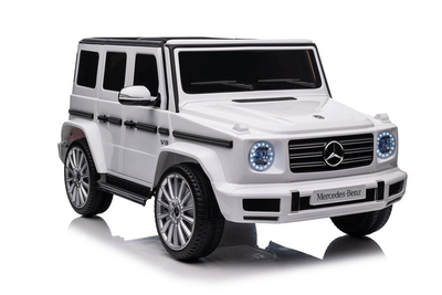 Samochód elektryczny dla dzieci Lean Toys Mercedes G500 4x4 Biały (5905515359061)