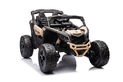Samochód elektryczny dla dzieci Lean Toys Buggy Can-am DK-CA003 lakierowany Khaki (5905991001188)