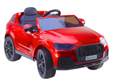 Samochód elektryczny dla dzieci Lean Toys Audi Q7 lakierowany Czerwony (5905991008996)