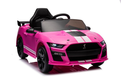 Samochód elektryczny dla dzieci Lean Toys Ford Mustang GT500 Shelby Różowy (5905991009047)