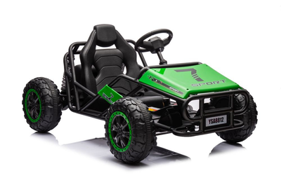 Samochód elektryczny dla dzieci Lean Toys Buggy A8812 24V Zielony (5905991013518)