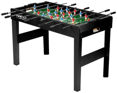 Stół do gry Neo Sport w piłkarzyki 118 x 61 x 79 cm czarny NS-805 (5903890605865)