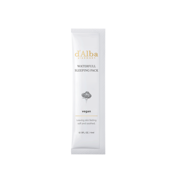 Увлажняющая ночная маска d'Alba Waterfull Sleeping Pack с экстрактом белого трюфеля 1 шт 4 мл срок до 24.03.2027