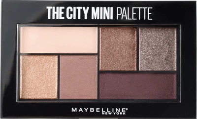Палитра теней для век Maybelline New York The City Kits Mini 410 Нюдовые оттенки 6 г (3600531539313)