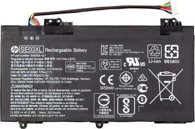 Аккумулятор для ноутбуков HP Pavilion 14-al000 (SE03XL) 11.55 V 3450 mAh original (NB462001)