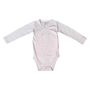 Детское боди ZEYNO&MEMO organic cotton wear 68 см Бледно-розовый (1028)