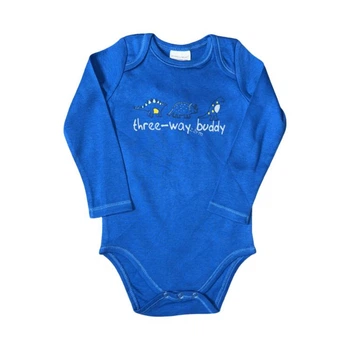 Детское боди ZEYNO&MEMO organic cotton wear 68 см Синий (1030)