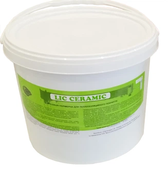 Жидкий утеплитель для стен Lic Ceramic STANDART 10л.