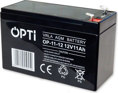 Akumulator Volt Polska AGM OPTI 12V 11 Ah (6AKUV011AG)
