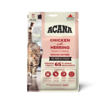 Сухий корм для котів Acana Indoor Entree Cat з оселедцем та індичкою 340 г a71448