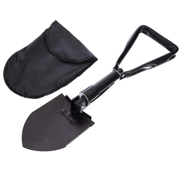 Лопата туристична складна Shovel 009 міні лопата для кемпінгу, саперна