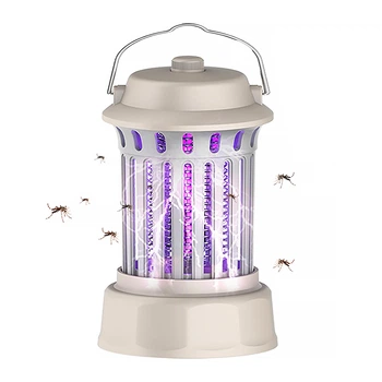 Лампа ловушка электрическая Lesko Electric Shock Mosquito Killing Lamp WD-010 White для насекомых
