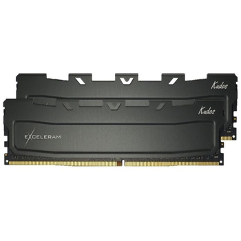Модуль памяти eXceleram DDR4 32GB (2x16GB) 3600 MHz Black Kudos (EKBLACK4323618XD)