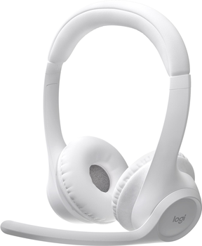 Słuchawki Logitech ZONE 300 Bluetooth Off-White (981-001417)