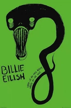 Постер (124) Billie Eilish - Ghoul (5028486421022)