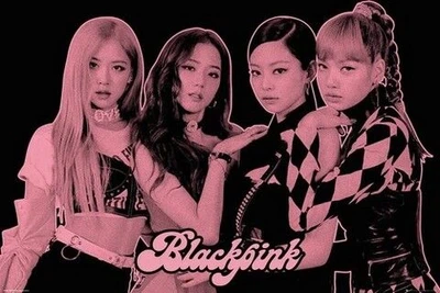 Постер (129) Black Pink - Group Pink (5028486481750)