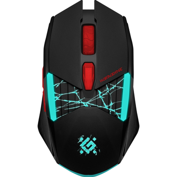Мышь беспроводная Defender Horrodine GM-237 3200 dpi, 6 кнопок, с подсветкой и аккумулятором 320 мАч (52237)