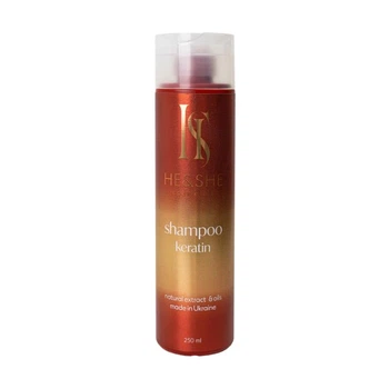 Шампунь с кератином He&She cosmetics 250 мл 4823123500181