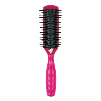 Антистатическая щетка для укладки волос, рубиново-розовая Kai Anti-static Styling Brush L KQ1170
