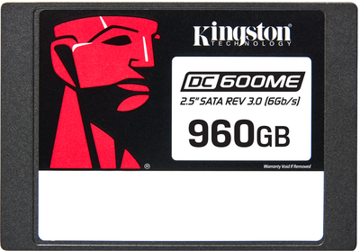 Dysk SSD Kingston Enterprise DC600ME 960GB TCG Opal 2.5" SATAIII 3D TLC (SEDC600ME/960G)