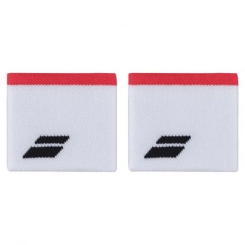 Напульсники Babolat LOGO WRISTBAND Белый 7.5*8 см 2 шт (5UB1261-1089)