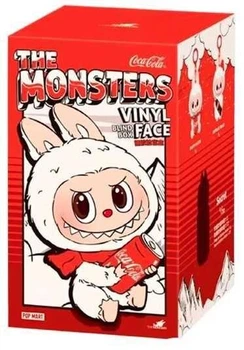 ЛАБУБУ Брелок м'яка плюшева іграшка-сюрприз LabuBu Coca-cola The Monsters Vinyl Face