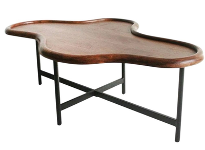 Stolik kawowy HOMLA ENKEL 118 x 77 x 40 cm Brązowy (5906496739637)