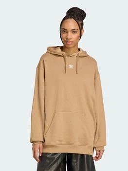Худи оверсайз женское Adidas Originals Essentials French Terry JX7754 M Бежевое (4068807472938)