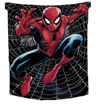Плед Человек паук 2002 Спайдер мен Spider man плюшевый велюр с 3D рисунком размер 160х200