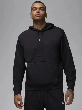 Bluza męska z kapturem ocieplana Nike M J Df Sprt Csvr Flc Po FV8606-010 XL Czarna (197596292862)