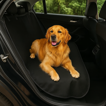 Килимок-чохол Pet Zoom Loungee 142×142 см на заднє сидіння автомобіля
