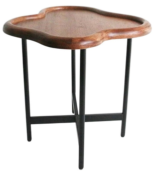 Stolik kawowy HOMLA ENKEL 59 x 52 x 49 cm Brązowy (5906496739644)