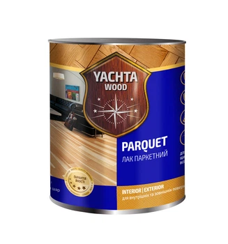 Лак паркетный алкидно-уретановый 2.5 л Глянец PARQUET YACHTA WOOD
