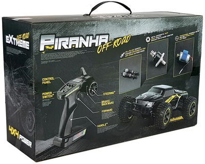 Auto terenowe zdalnie sterowane Lean Toys Off-road 1:10 40 km/h Czarne (8422) (5903802458114)