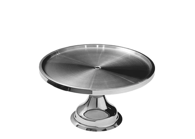 Подставка для торта из нержавеющей стали высокая 32,5х17,5 см One Chef NK-508108