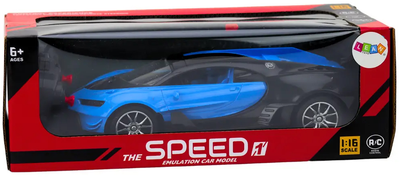 Auto zdalnie sterowane Lean Toys The Speed 1:16 Niebieskie (19187) (5905991017691)