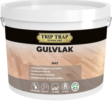 Лак інтер'єрний Trip Trap матовий 4.5 л Прозорий (5708055039895)