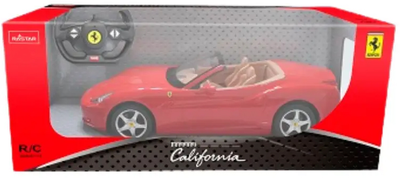 Auto zdalnie sterowane Rastar Ferrari California 1:24 Czerwone (20579) (5905991028659)