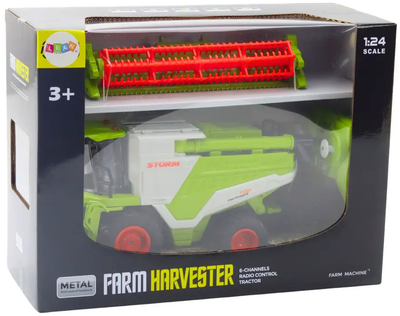 Kombajn zdalnie sterowany Lean Toys 2w1 do zboża 2.4G (21197) (5905991036937)