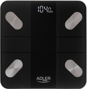 Весы напольные Adler AD 8186 black